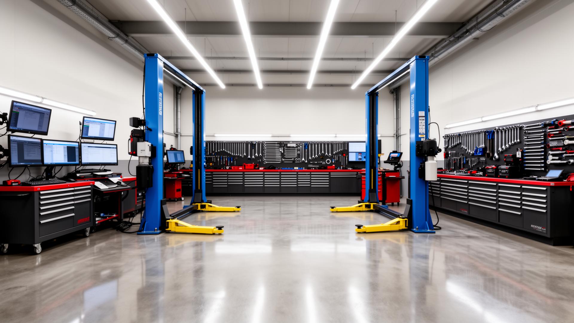 J&B Motors professional workshop in Harare